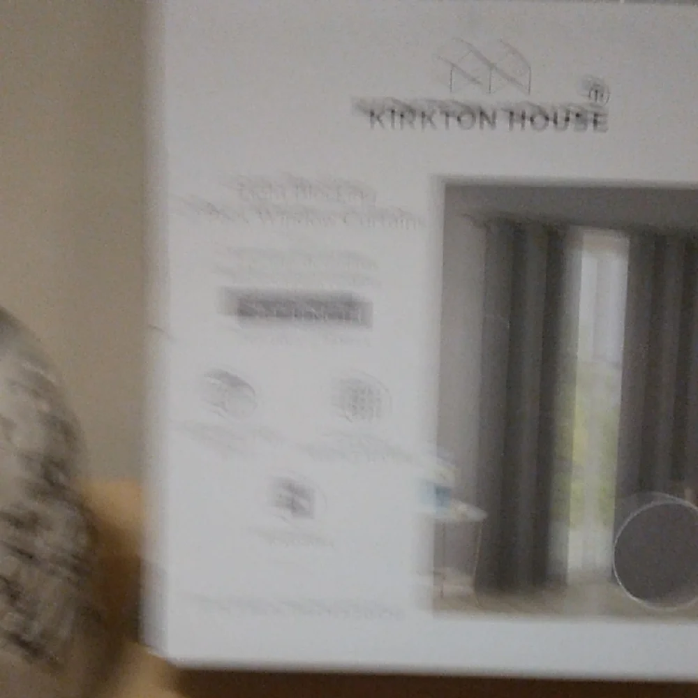 Kirkton House Light Blocking 2 Pack Window Curtains